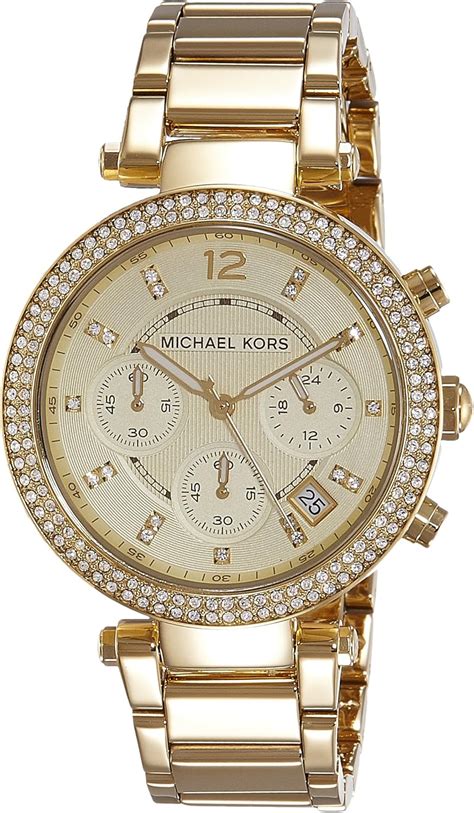 Goldene Michael Kors Damenuhren online 